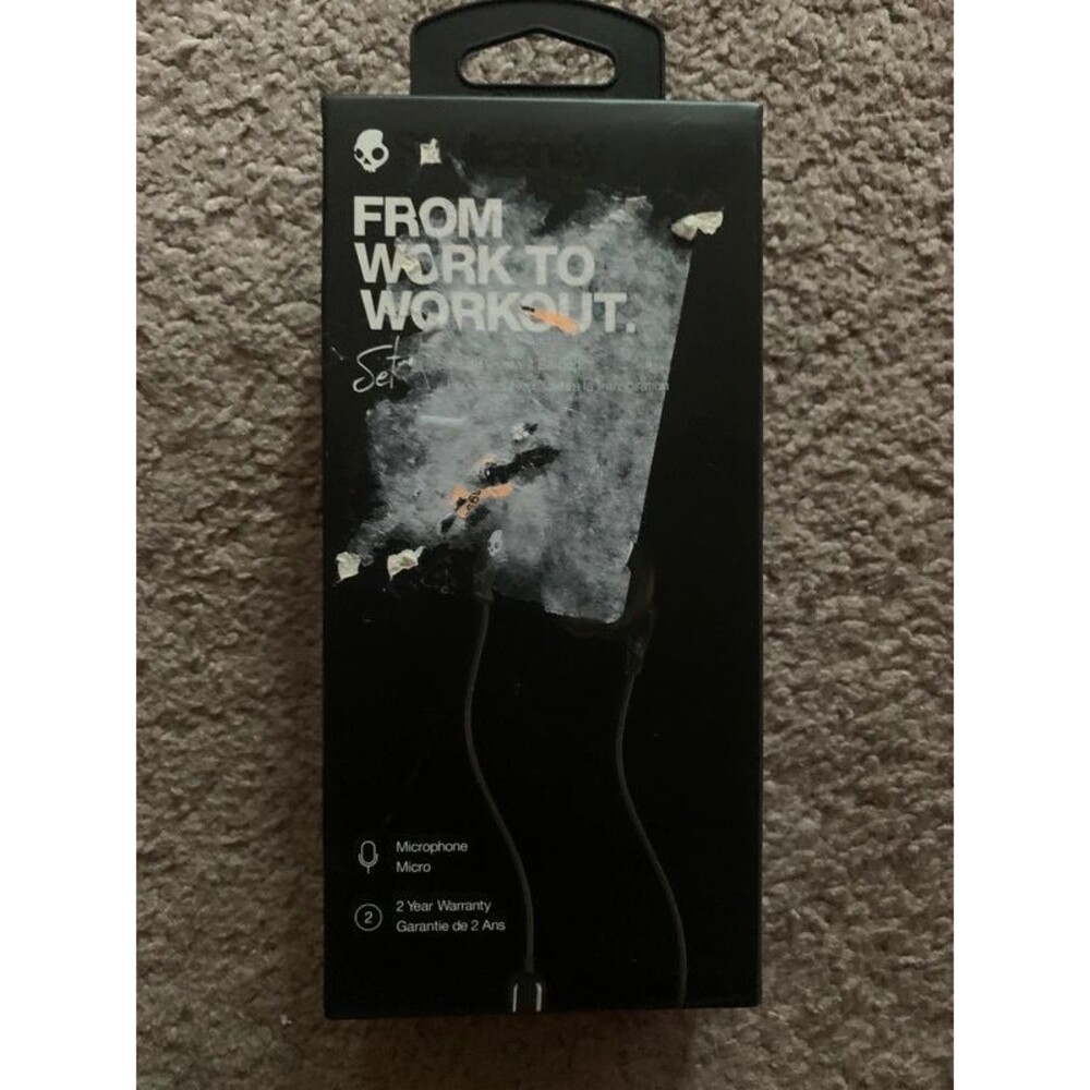 Skullcandy Set, Sport In-Ear Kopfhörer Black